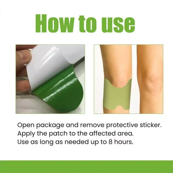 100PCS Knee Pain Relief Patches - Image 5