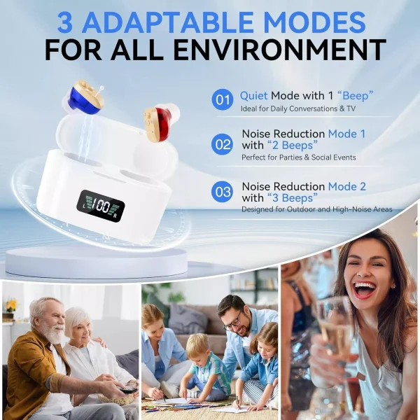 Rechargeable Digital Invisible Hearing Aids - Image 4