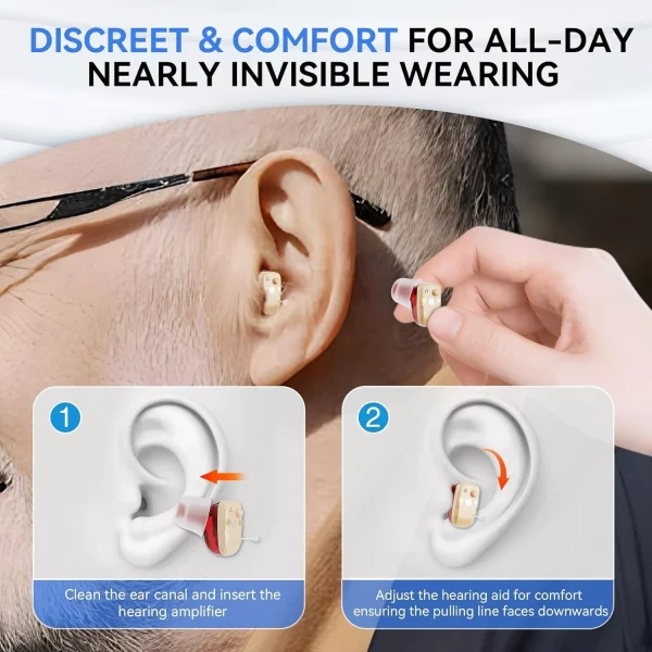 Rechargeable Digital Invisible Hearing Aids - Image 5