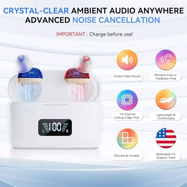 Rechargeable Digital Invisible Hearing Aids - Image 8