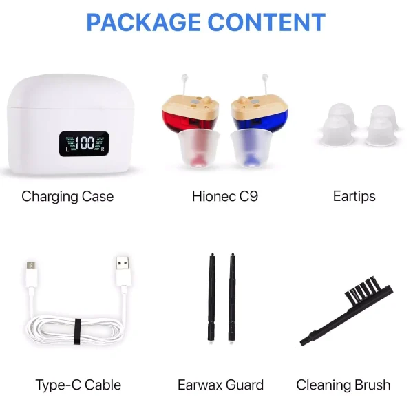 Rechargeable Digital Invisible Hearing Aids - Image 9